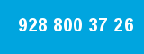 928 800 37 26